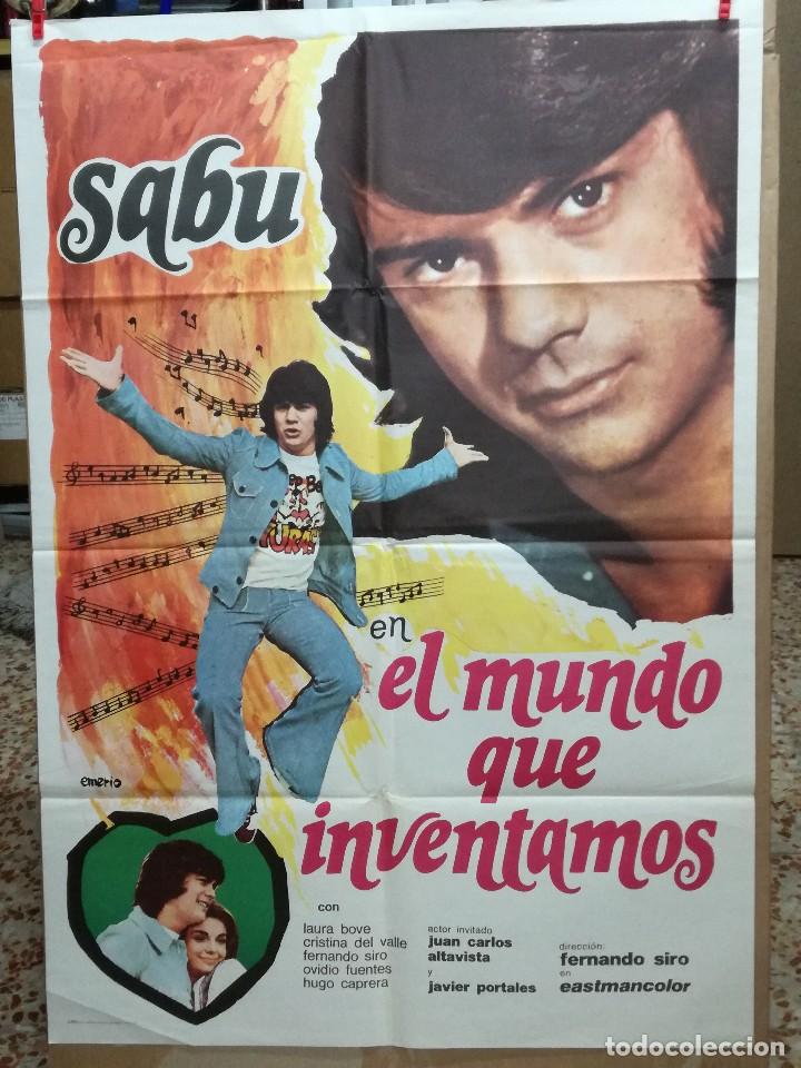 Cin&eacute;ma: SABU, EL MUNDO QUE INVENTAMOS. CARTEL DE CINE - MOVIE POSTER. 100X70 CM