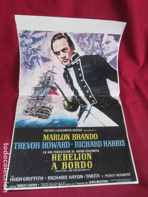 Cin&eacute;ma: P&Oacute;STER - REBELI&Oacute;N A BORDO - 24.5 CM X 37.5 CM