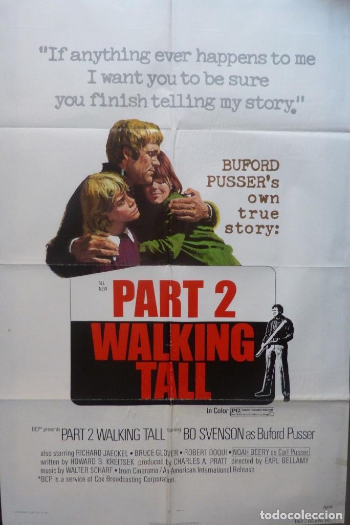 Cinema: Part 2 walking tall movie poster,1975,Earl Bellamy
