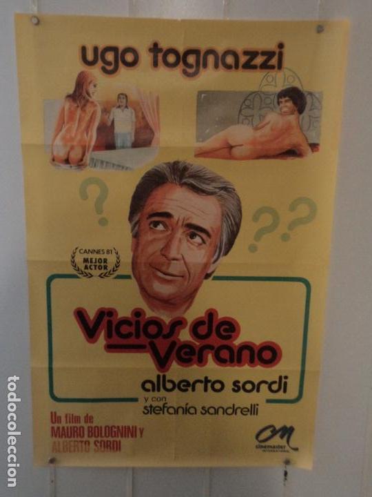 Cine: VICIOS DE VERANO - UGO TOGNAZZI - ALBERTO SORDI - DIRECTOR MAURO BOLOGNINI Y ALBERTO SORDI