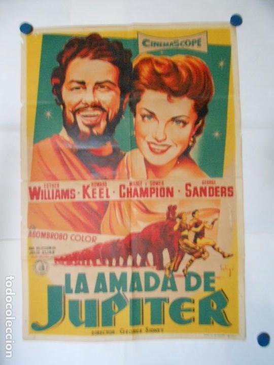 Cinema: LA AMADA DE JUPITER - SOLIGO - CARTEL ORIGINAL LITOGRAFICO - 70 X 100