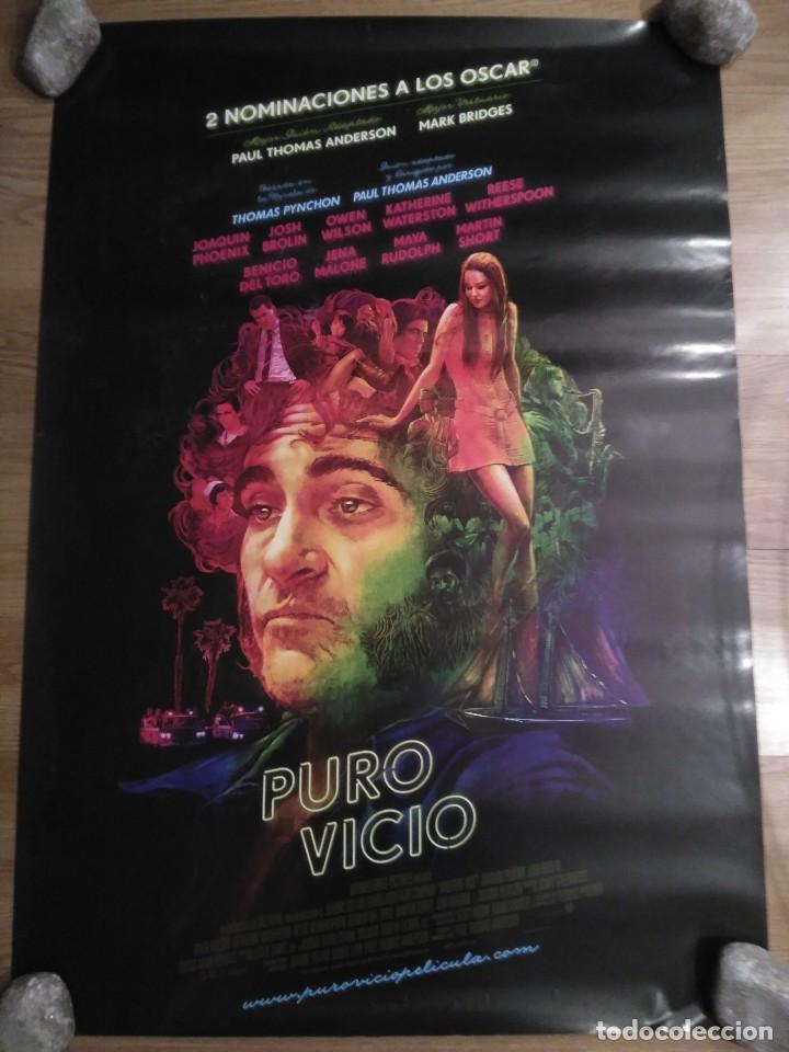 Cinema: Puro vicio V2 - aprox 70x100 Cartel ORIGINAL Cine (L55)