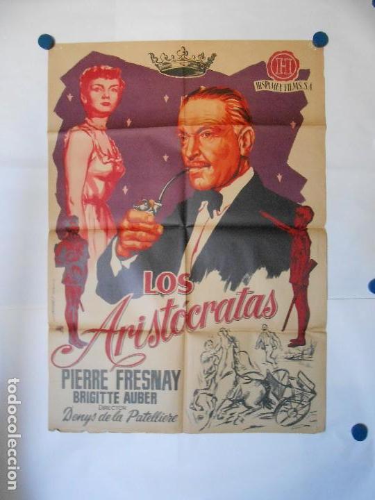 Kino: LOS ARISTOCRATAS - CARTEL LITOGRAFICO ORIGINAL - 70 X 100