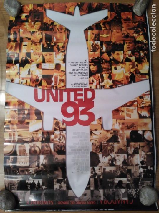 Kino: United 93 - aprox 70x100 Cartel ORIGINAL Cine (L55)