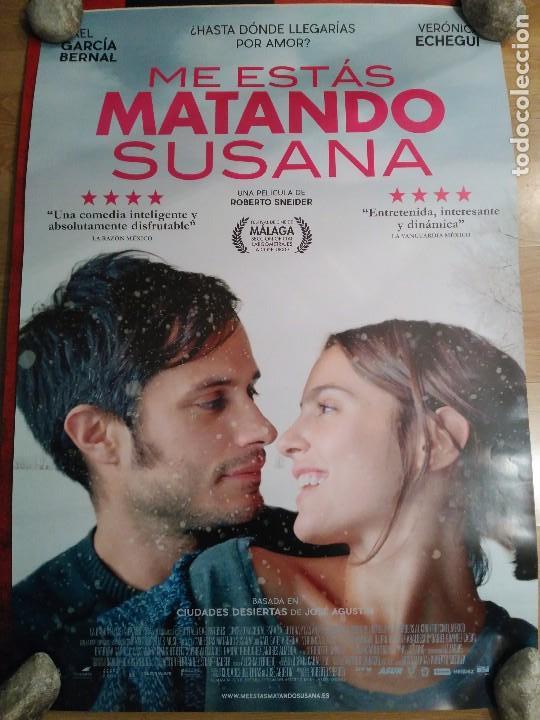 Cinema: Me est&aacute;s matando Susana - aprox 70x100 Cartel ORIGINAL Cine (L55)