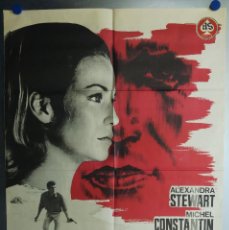 Cine: LA LEY DEL SUPERVIVIENTE. ALEXANDRA STEWART, MICHEL CONSTANTIN. AÑO 1967