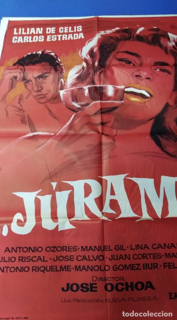Kino: CARTEL DE CINE JURAME,A&Ntilde;O 1961