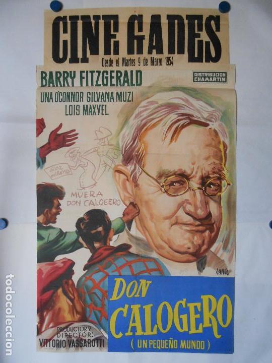 Kino: DON CALOGERO - CARTEL LITOGRAFICO ORIGINAL 70 X 100