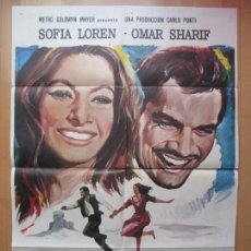 Cine: CARTEL CINE, SIEMPRE HAY UNA MUJER, SOFIA LOREN, OMAR SHARIF, 1968, C638