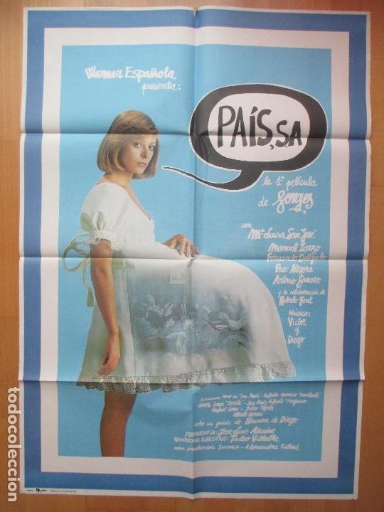 Cinema: CARTEL CINE, PAIS S.A, M&ordf; LUISA SAN JOSE, FERNANDO DELGADO, FORGES, 1975, C653