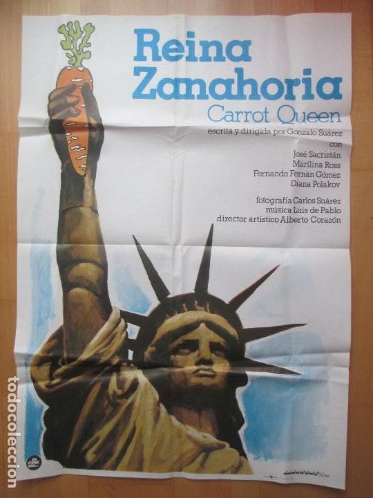 Cinema: CARTEL CINE, REINA ZANAHORIA, JOSE SACRISTAN, MARILINA ROSS, 1978, C685