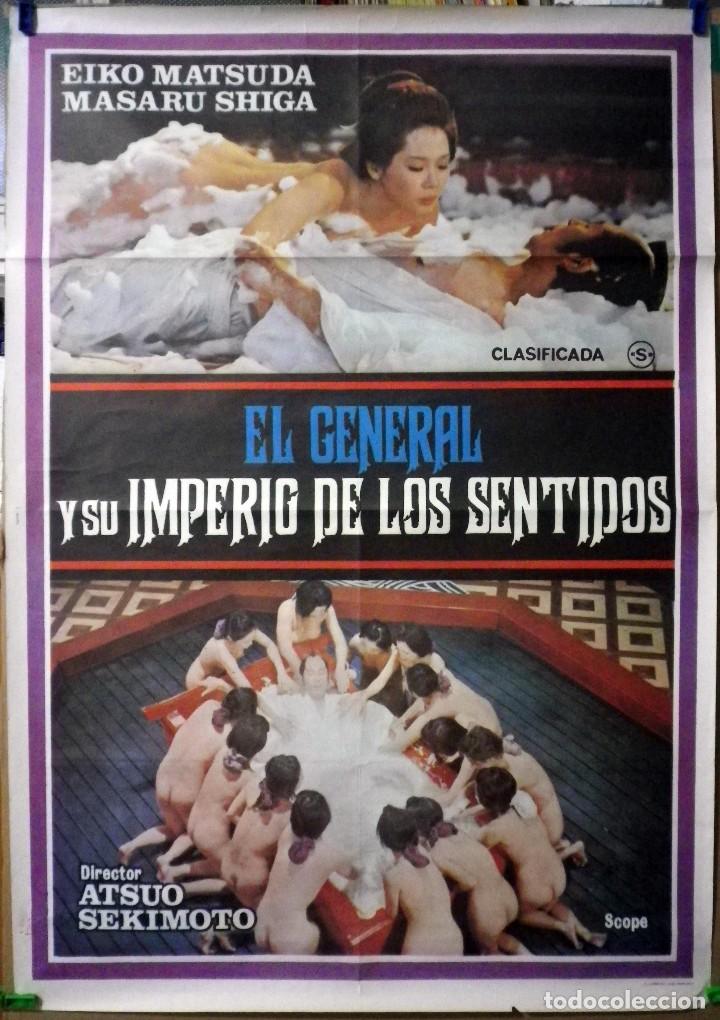 Cinema: ORIGINALES DE CINE: El General y su imperio de los sentidos (1979) 70x100