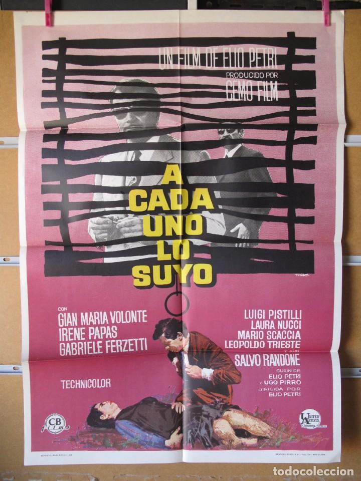 Cine: GNA2926 A CADA UNO LO SUYO - Foto 1