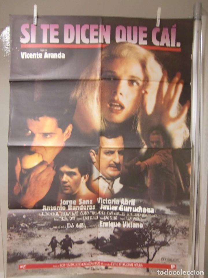 Cartel Cine Orig Si Te Dicen Que Cai 1989 70x Comprar Carteles Y Posters De Películas De 2292