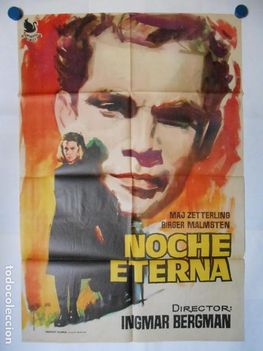 Kino: NOCHE ETERNA - CARTEL ORIGINAL 1963 - 70 X 100