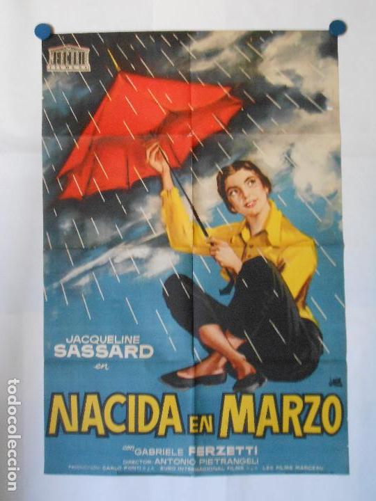 Kino: NACIDA EN MARZO - CARTEL ORIGINAL 70 X 100