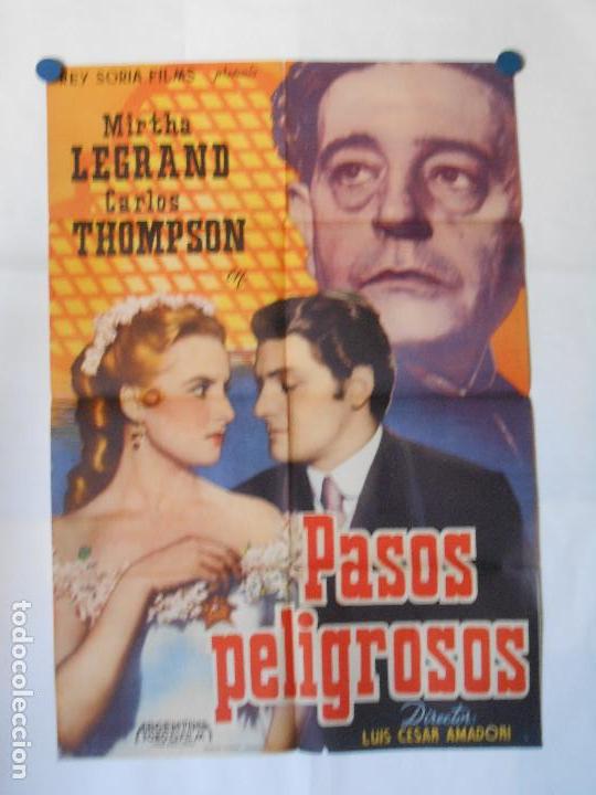 Kino: PASOS PELIGROSOS - CARTEL ORIGINAL 70 X 100