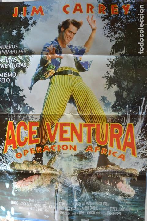 Kino: CARTEL POSTER CINE  ACE VENTURA OPERACION AFRICA