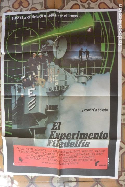 Kino: CARTEL POSTER CINE  EL EXPERIMENTO FILADELFIA