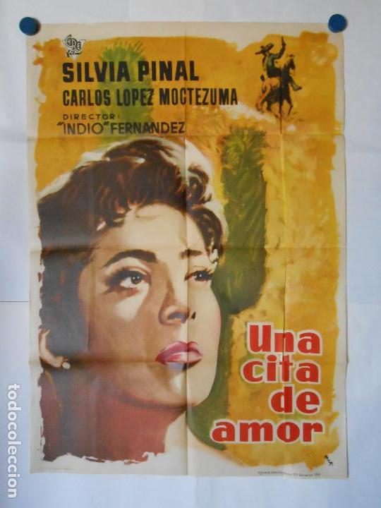 Kino: UNA CITA DE AMOR - 1959 - CARTEL ORIGINAL 70 X 100