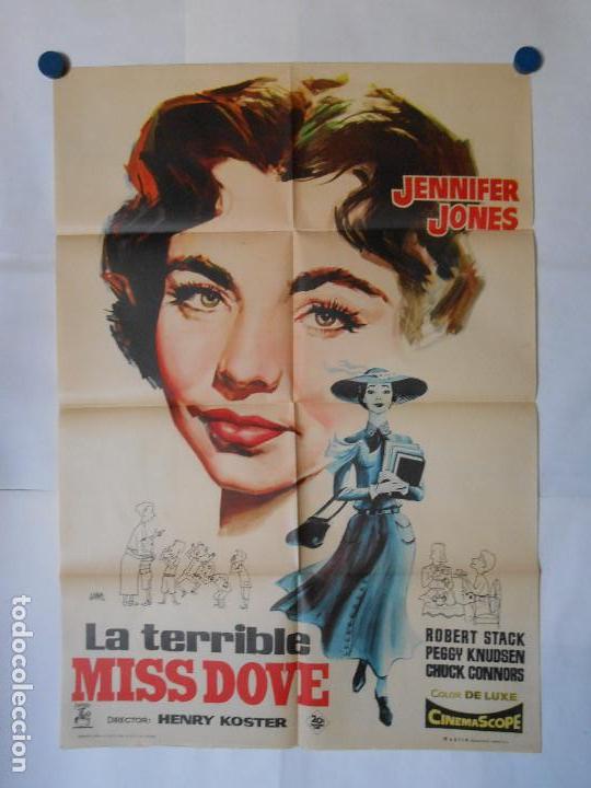 Kino: LA TERRIBLE MISS DOVER - CARTEL ORIGINAL 70 X 100