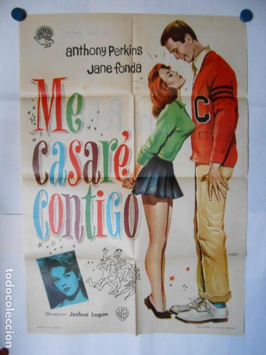 Cin&eacute;ma: ME CASARE CONTIGO - CARTEL ORIGINAL 70 X 100