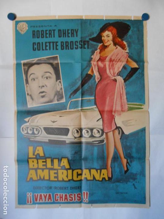 Cin&eacute;ma: LA BELLA AMERICANA - CARTEL ORIGINAL 70 X 100