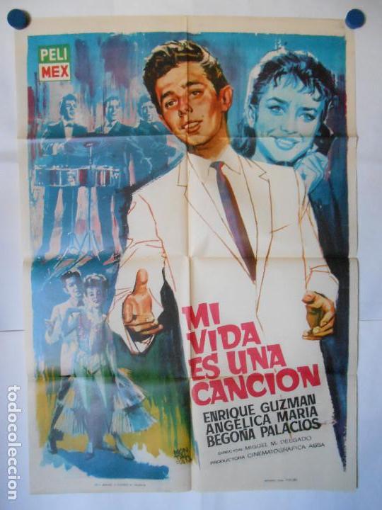 Kino: MI VIDA ES UNA CANCION - CARTEL ORIGINAL 70 X 100