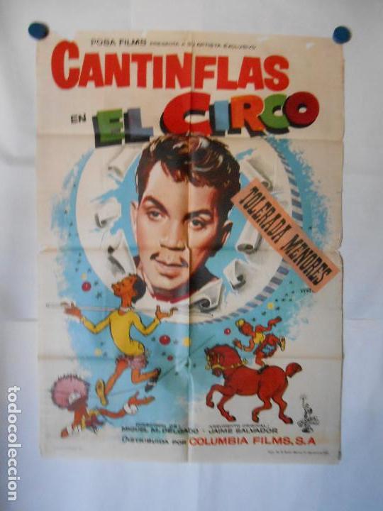 Kino: EL CIRCO - CANTINFLAS - CARTEL ORIGINAL 70 X 100