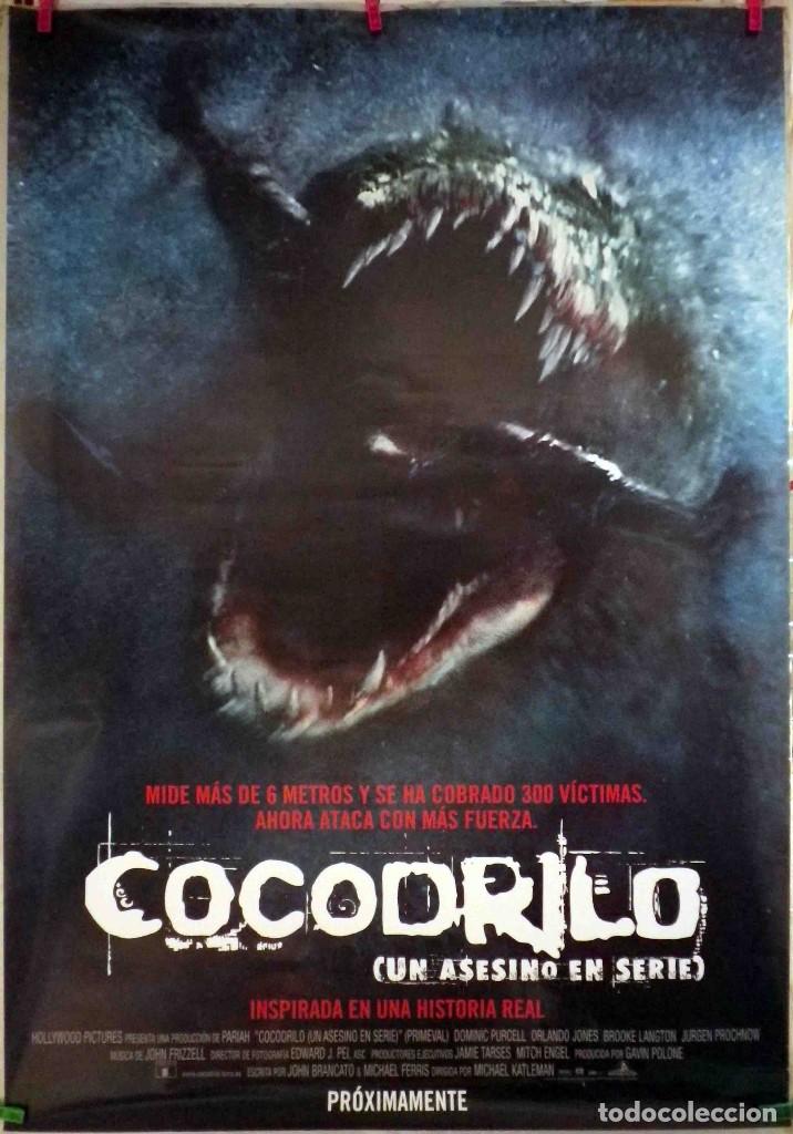 originales de cine: cocodrilo, un asesino en se - Compra venta en  todocoleccion