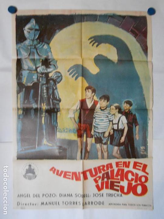 Kino: AVENTURA EN EL COLEGIO VIEJO - CARTEL ORIGINAL 70 X 100