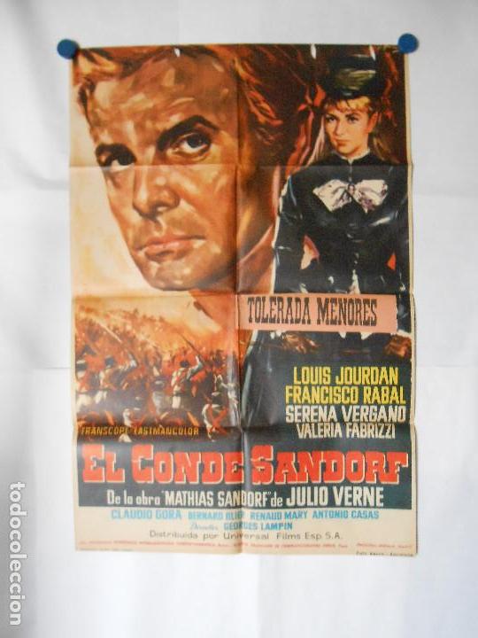 Kino: EL CONDE SANDORF- CARTEL ORIGINAL 70 X 100