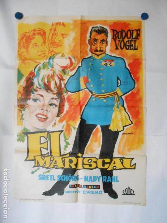 Kino: EL MARISCAL - 1961 - CARTEL ORIGINAL 70 X 100