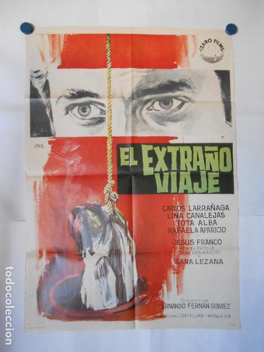Kino: EL EXTRA&Ntilde;O VIAJE - JANO - CARTEL ORIGINAL 70 X 100