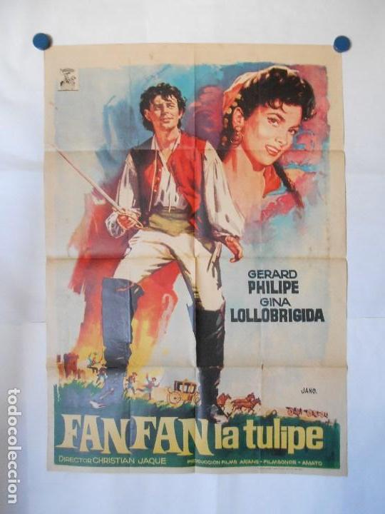 Cin&eacute;ma: FANFAN LA TULIPE - CARTEL ORIGINAL  70 X 100