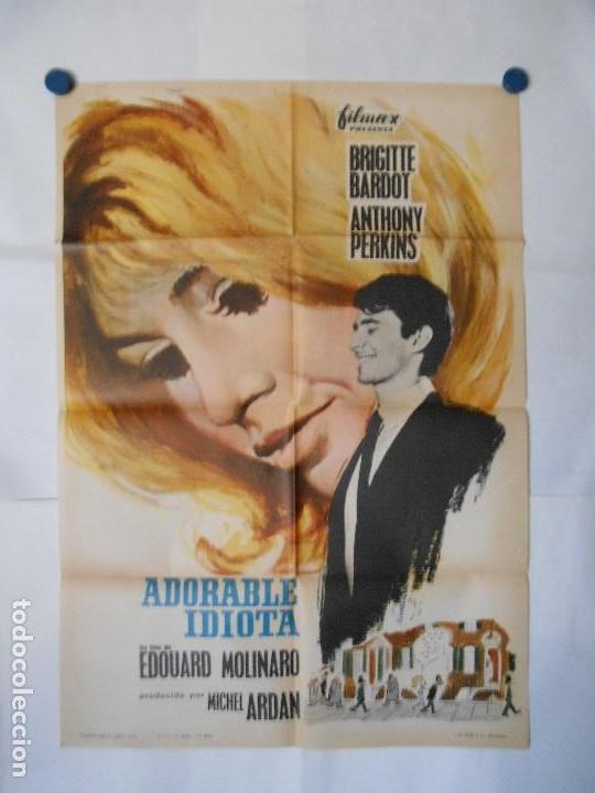 Kino: ADORABLE IDIOTA - CARTEL ORIGINAL  70 X 100