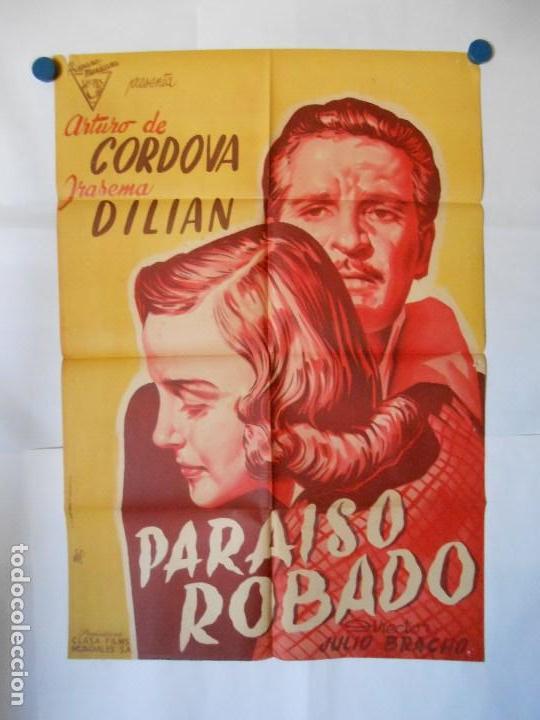Cine: PARAISO ROBADO - CARTEL LITOGRAFICO ORIGINAL 70 X 100