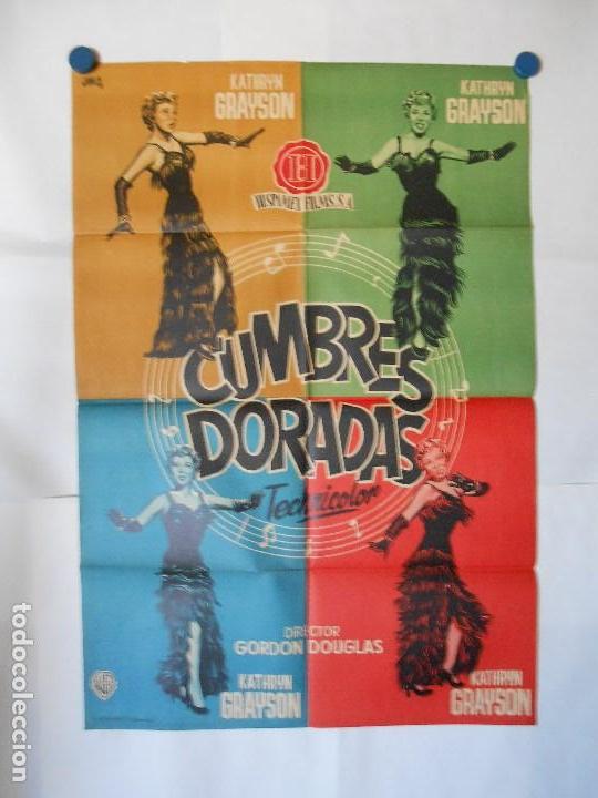 Kino: CUMBRES DORADAS - CARTEL LITOGRAFICO ORIGINAL 70 X 100