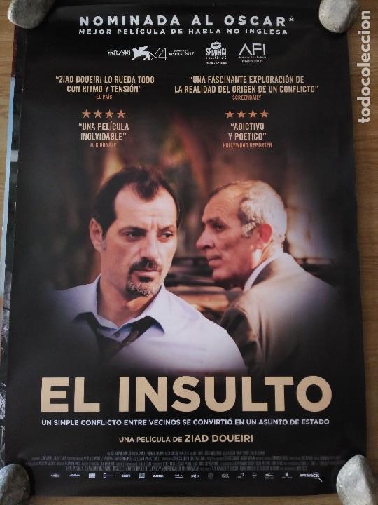 Cinema: El insulto - aprox 70x100 Cartel ORIGINAL cine (L57)