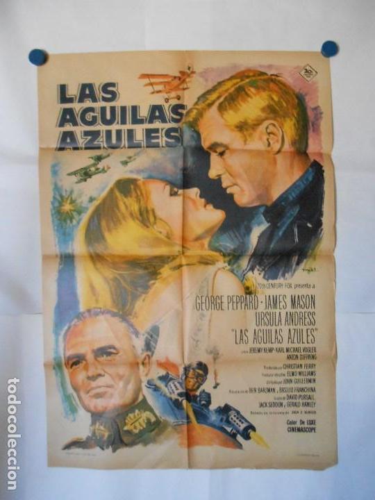 Cinema: LAS AGUILAS AZULES - CARTEL ORIGINAL 70 X 100