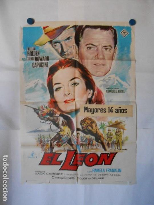 Cinema: EL LEON - CARTEL ORIGINAL 70 X 100