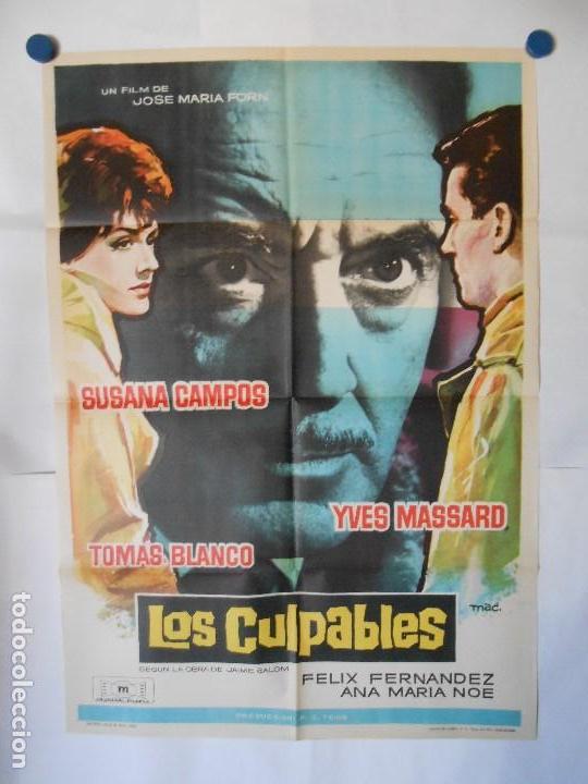 Cinema: LOS CULPABLES - CARTEL ORIGINAL 70 X 100