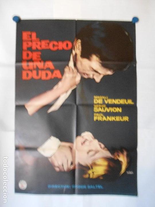 Cinema: EL PRECIO DE UNA DUDA - CARTEL ORIGINAL 70 X 100