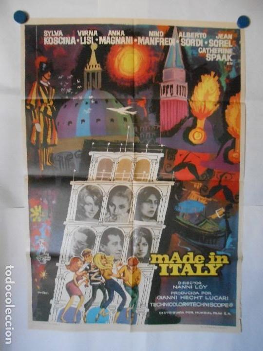 Cin&eacute;ma: MADE IN ITALY - CARTEL ORIGINAL 70 X 100