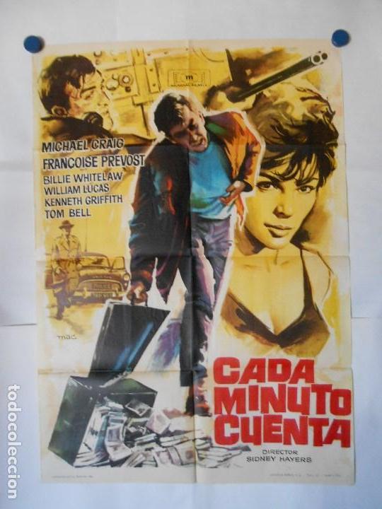 Cin&eacute;ma: CADA MINUTO CUENTA - CARTEL ORIGINAL 70 X 100