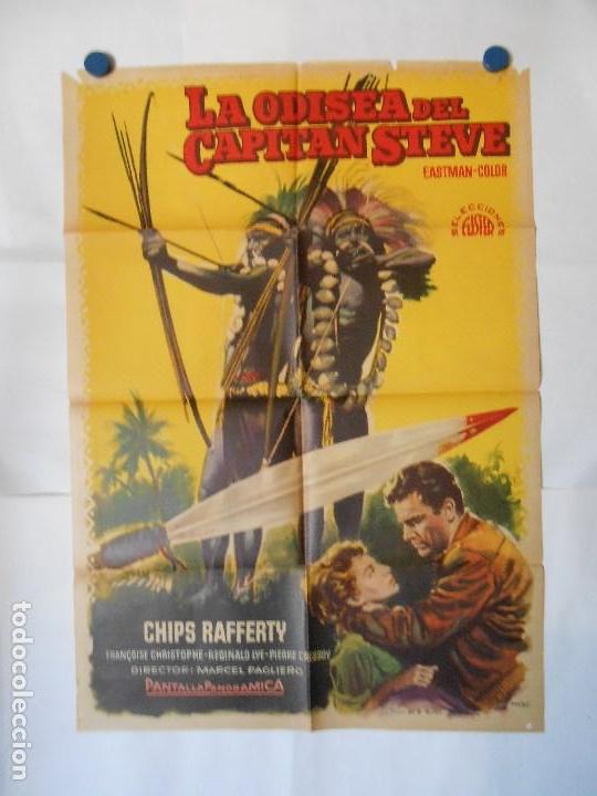 Cin&eacute;ma: LA ODISEA DEL CAPITAN STEVE - CARTEL ORIGINAL 70 X 100