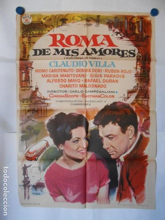 Kino: ROMA DE MIS AMORES - CARTEL ORGINAL 70 X 100