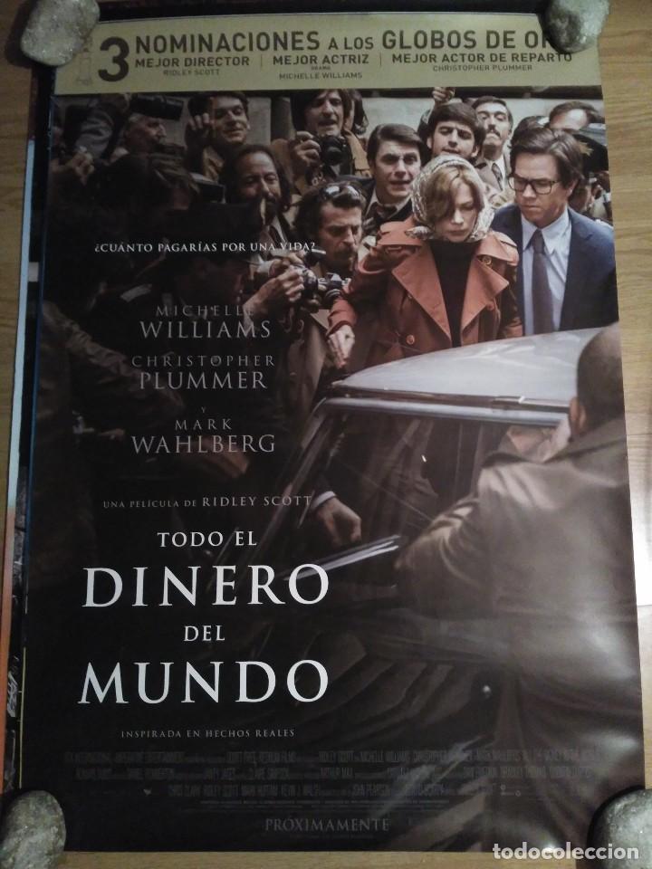 Cinema: Todo el dinero del mundo - aprox 70x100 Cartel ORIGINAL cine (L57)
