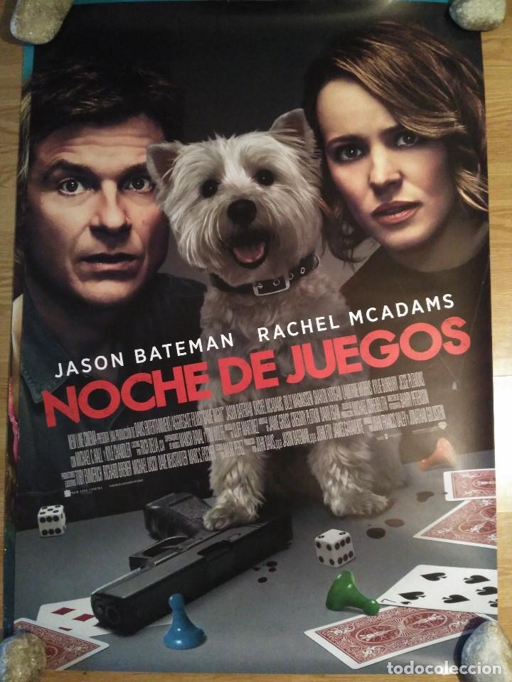 Cinema: Noche de juegos - aprox 70x100 Cartel ORIGINAL cine (L58)
