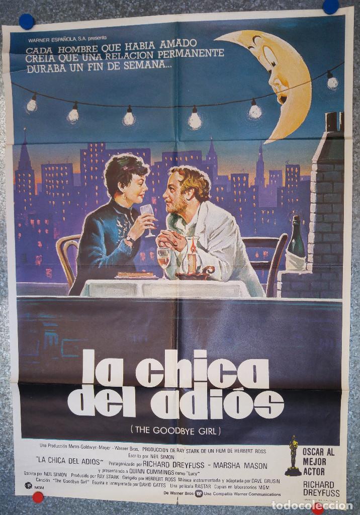 Cinema: LA CHICA DEL ADIOS. RICHARD DREYFUSS, MARSHA MASON.  A&Ntilde;O 1978